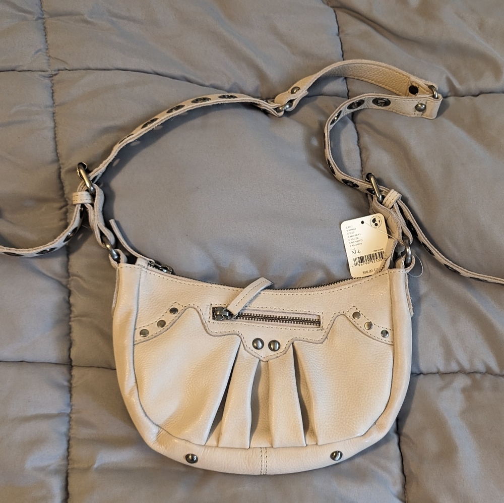 Free People Leather Crossbody bag